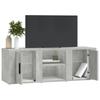 Vidaxl Szafka Pod Tv, Szarość Betonu, 100X31,5X35 Cm