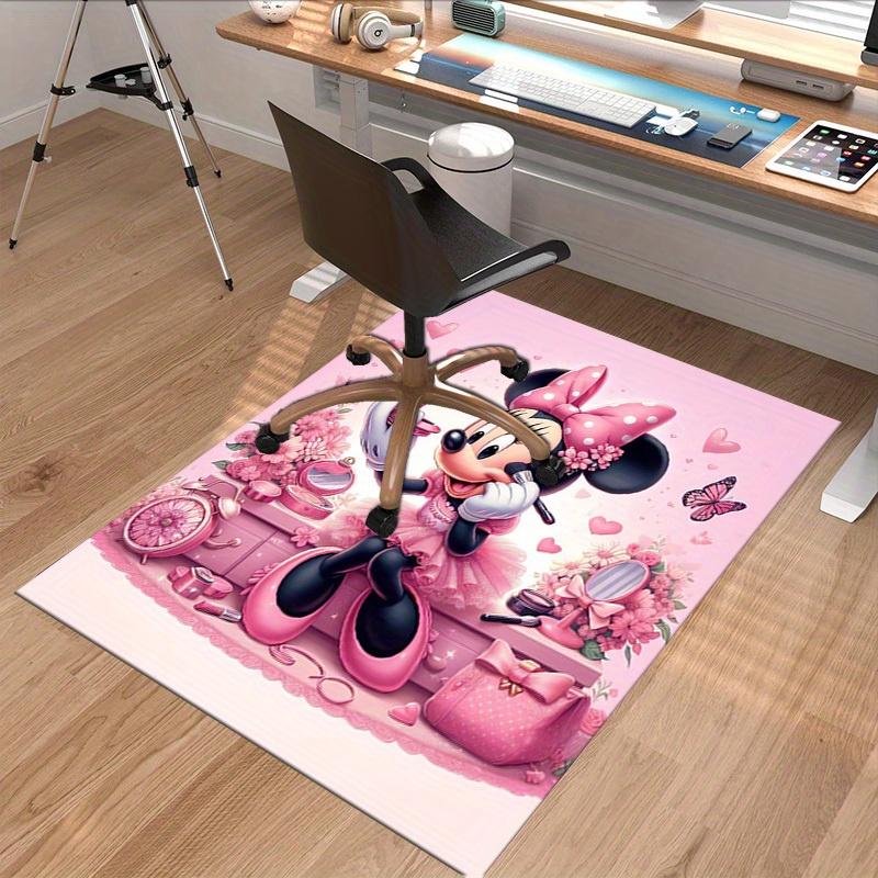 1pc. Pink Minnie Mouse Decorative Rug for Home Office Chair Cover Outdoor Giftz041027