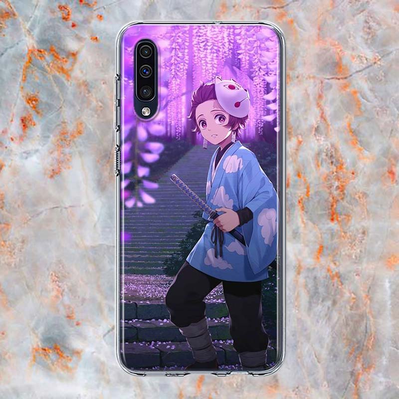 

Demon Slayer Kimetsu no Yaiba для Samsung Galaxy A90 A80 A70 A70S A50 A40 A30S A20S A20E A2Core A10 A10E A10S M20 чехол для телефона Samsung A20E