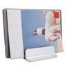 Dual Storage Vertical Type Notebook Computer Book Aluminium Alloy Bracket Base Desktop Double Card Slot Heat