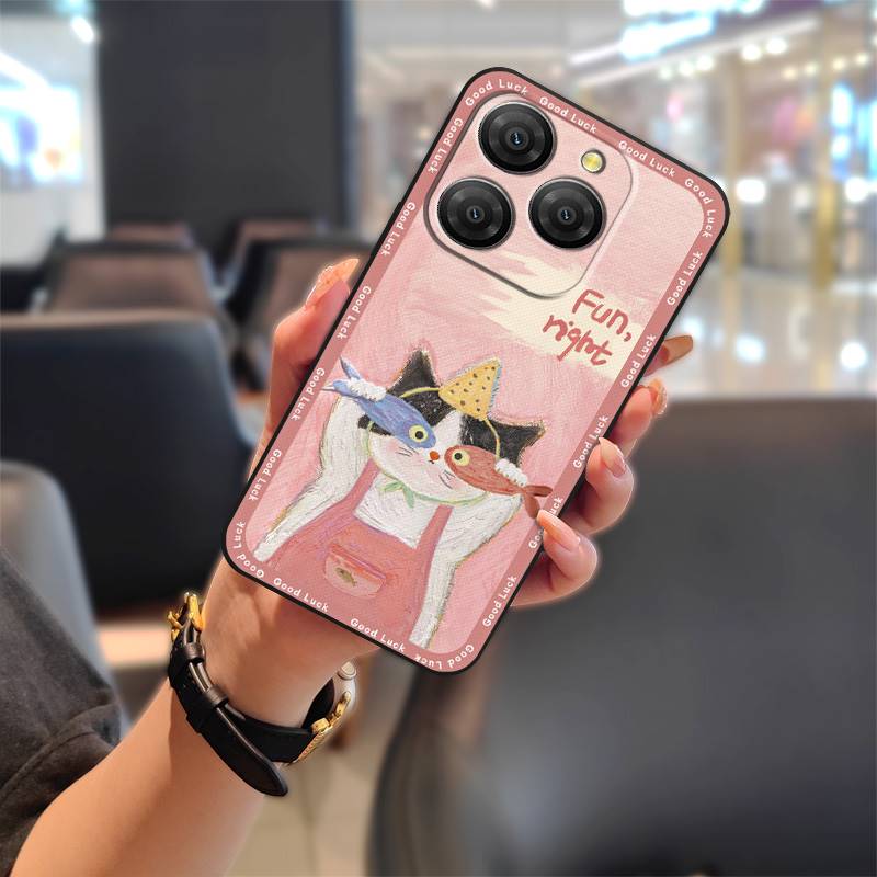 Full Wrap Silicone Phone Case For Blackview Shark9 5G Fashion Design Cartoon Dirt-resistant Anti-dust Durable Soft Case