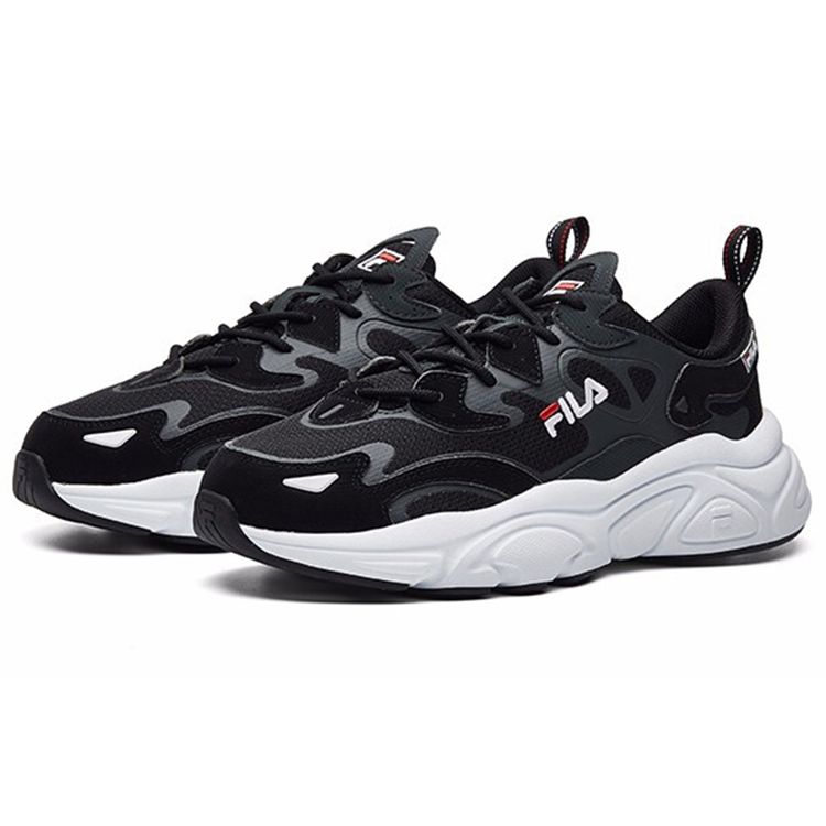 FILA Mars 1 Mesh Fabric Synthetic Leather Mars Sports Comfortable Shock Absorption Wear-Resistant Breathable Low-Top Casual Shoes F12M041117FBG