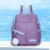 Fashion And Casual Oxford Cloth Shoulder Bag For Women Contrast Color Large Capacity Water Proof Backpack