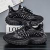 Thick Sole Autumn-spring Man Trainers Woven Summer Shoes Men Sports Sneakers High Brand Exercise Out Luxe High-quality