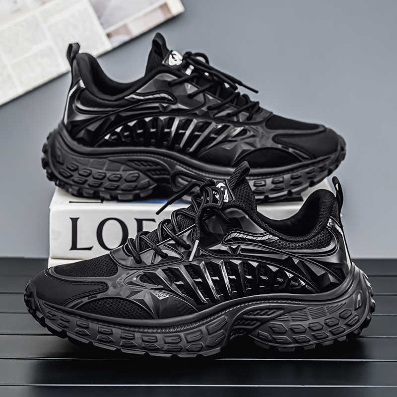 Thick Sole Autumn-spring Man Trainers Woven Summer Shoes Men Sports Sneakers High Brand Exercise Out Luxe High-quality