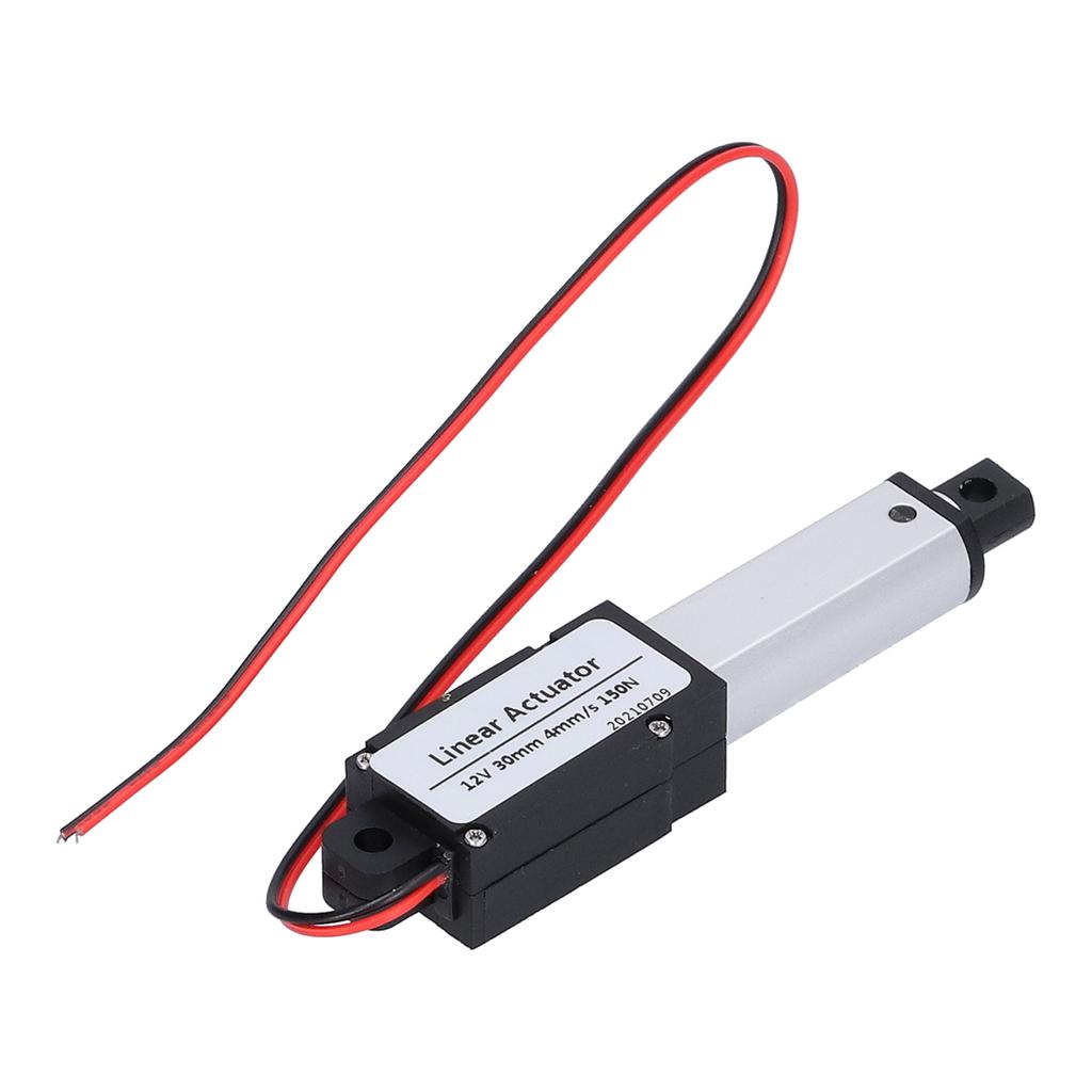 Linearantrieb 30mm DC 12V Geräuschunterdrückung Kurzschlussschutz Wasserdicht Mini Elektrischer Linearantrieb