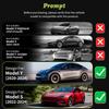 4PCS/Set Hubcaps 19 inches Full Coverage Arachnid Wheel Cover Cap Design for Tesla Model S/ Model Y Automobile Accessories