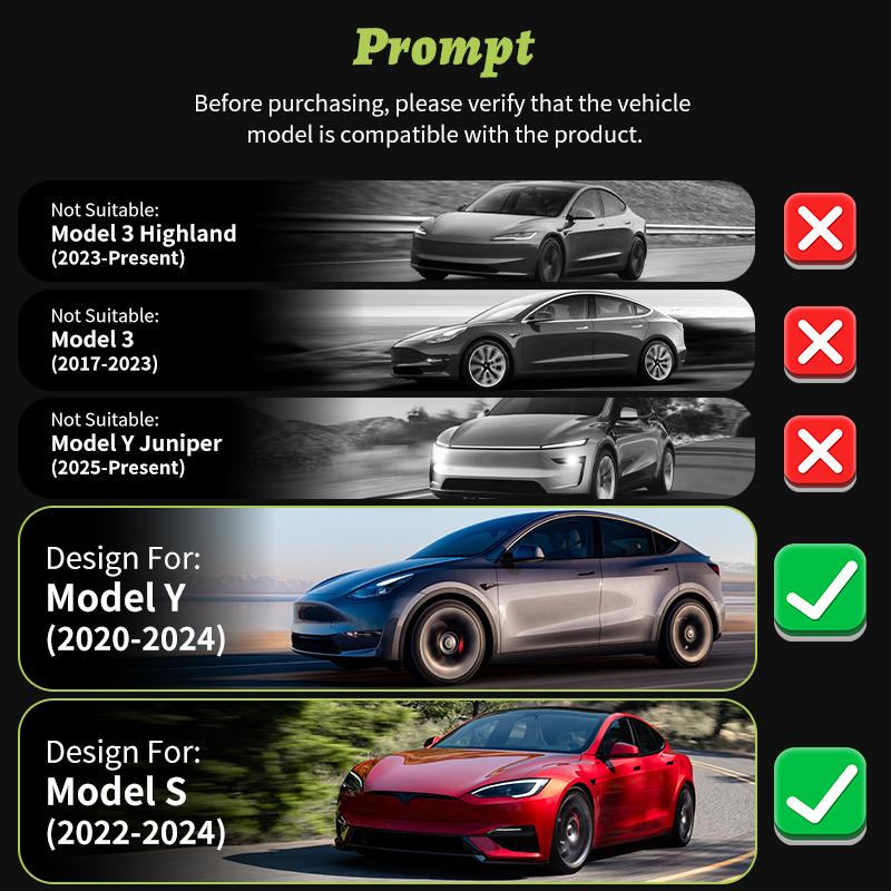 4PCS/Set Hubcaps 19 inches Full Coverage Arachnid Wheel Cover Cap Design for Tesla Model S/ Model Y Automobile Accessories