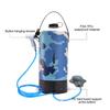Compact and Lightweight Camping Shower Bag User-Friendly On Off Switch Solar Powered Heat Absorbing Design with Durable Build