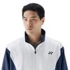 YONEX Wind Warmer Shirt 70105 Small Uni-Lined White/Mint (551)
