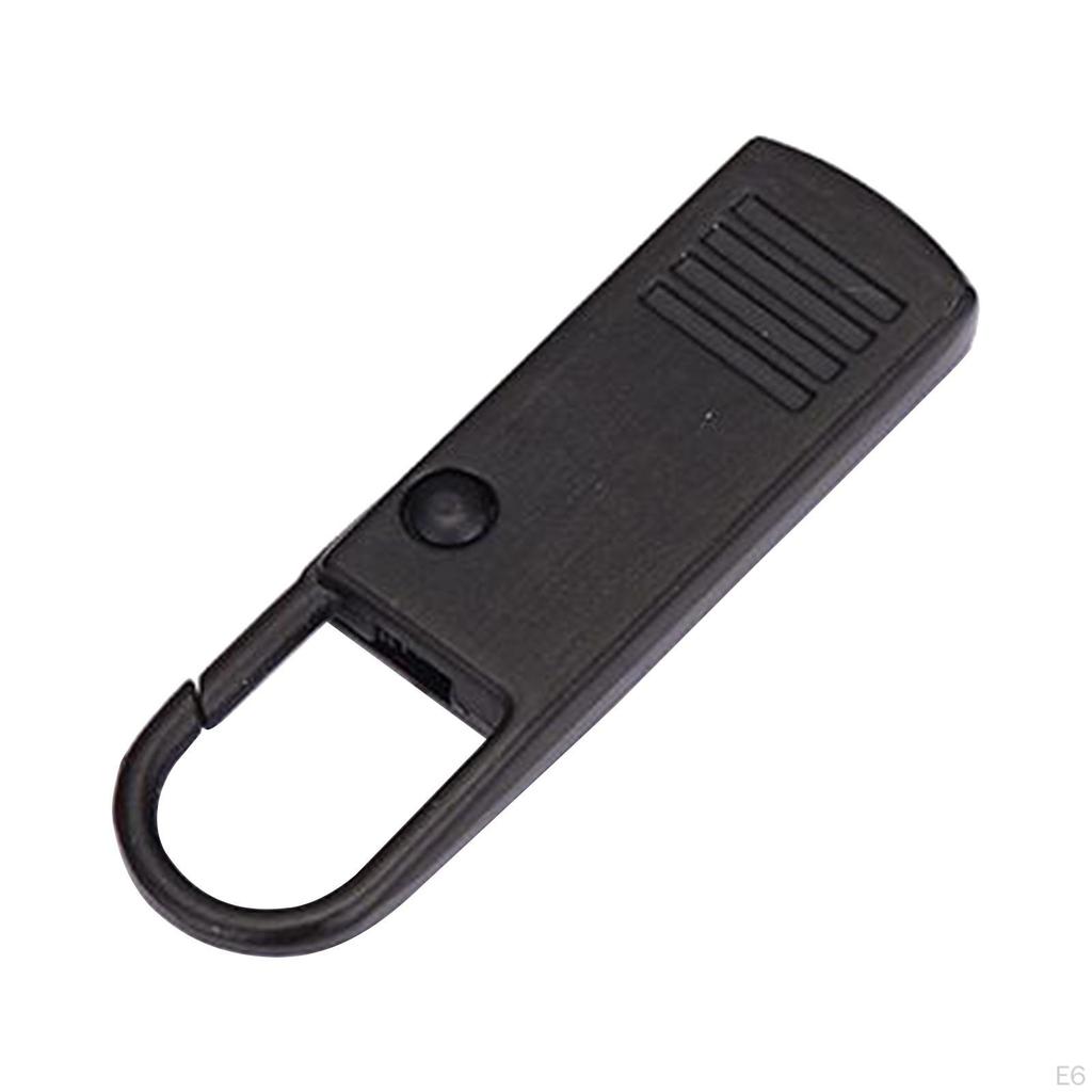 6 Detachable Zip Fixer Replacement Zipper Tags Repair , Universal Puller Set