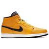 New Jordan 1 Mid University Gold Black 554724-700