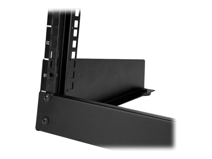 Rack de serveur 8U - STARTECH - Acier - Cadre ouvert - 2 montants - 50,12 kg