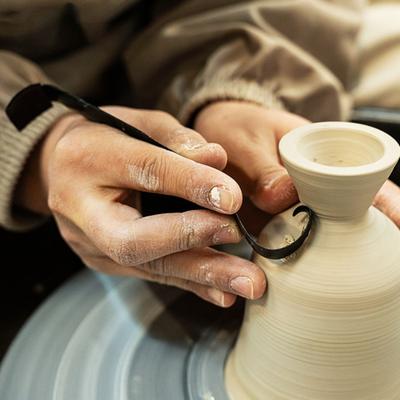 1/2/3Pcs Pottery Trimming Tool Portable Heavy Duty Metal Dual Ends Multi-functional Sharpened Artists Ceramics Clay Forming Sculpting Trim Tools