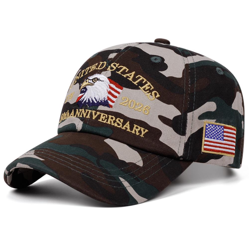 Treasure Shoe House Embroidered Baseball Cap Vintage Washed Denim Cap Casual Hip Hop Adjustable 55-59cm
