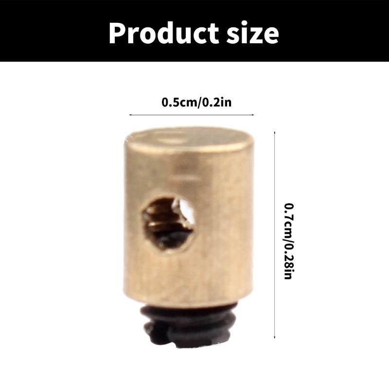 Boulon d'arrêt de câble d'accélérateur pour Mini Vélo 50CC-250CC BT200X Accessoires Universels Boulon d'arrêt de câble