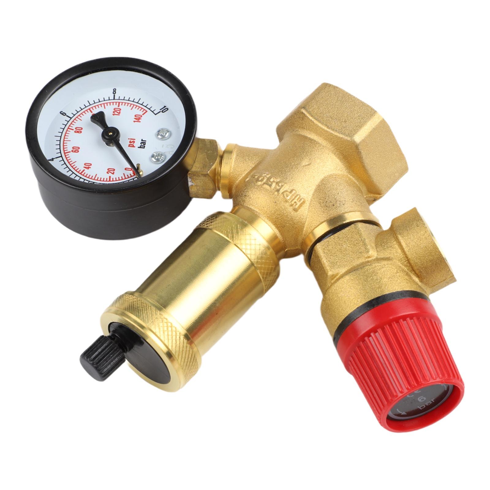 

1 Pcs Safety Group Valve Accessories Golden Safety Group Valve Home Garden For Safer Fluid Delivery High Quality China Mainland
