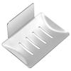 304 Stainless Steel Soap Dishes Self-adhesive Wall Mounted Bathroom Soap Holder Rustproof No Drilling Soap Sponge Tray Jaboneras