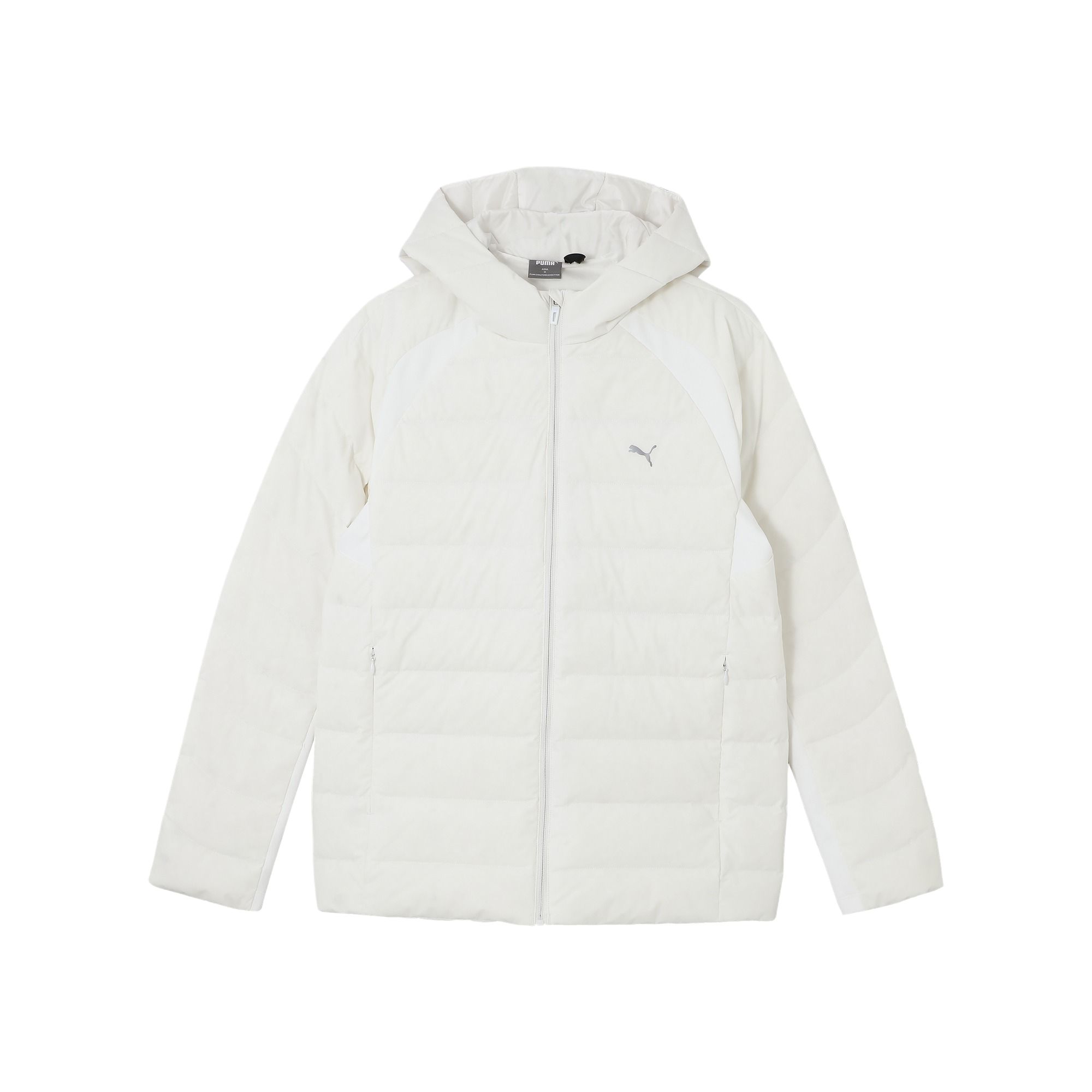 

Puma Мужская пуховая куртка Lifestyle Series Теплая с капюшоном Длинный рукав Пуховое пальто Мужская куртка Белая 527167-02 XS