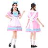 Halloween Cute Maid Outfit Super Cute Big Bow Lolita Cute Loli Dress Plus Size Costume