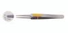 ANEX No.226 SUS410 Tweezers with Grip, Non-Adhesive Treatment, Round Tip 4.7 Inches (120 Mm)