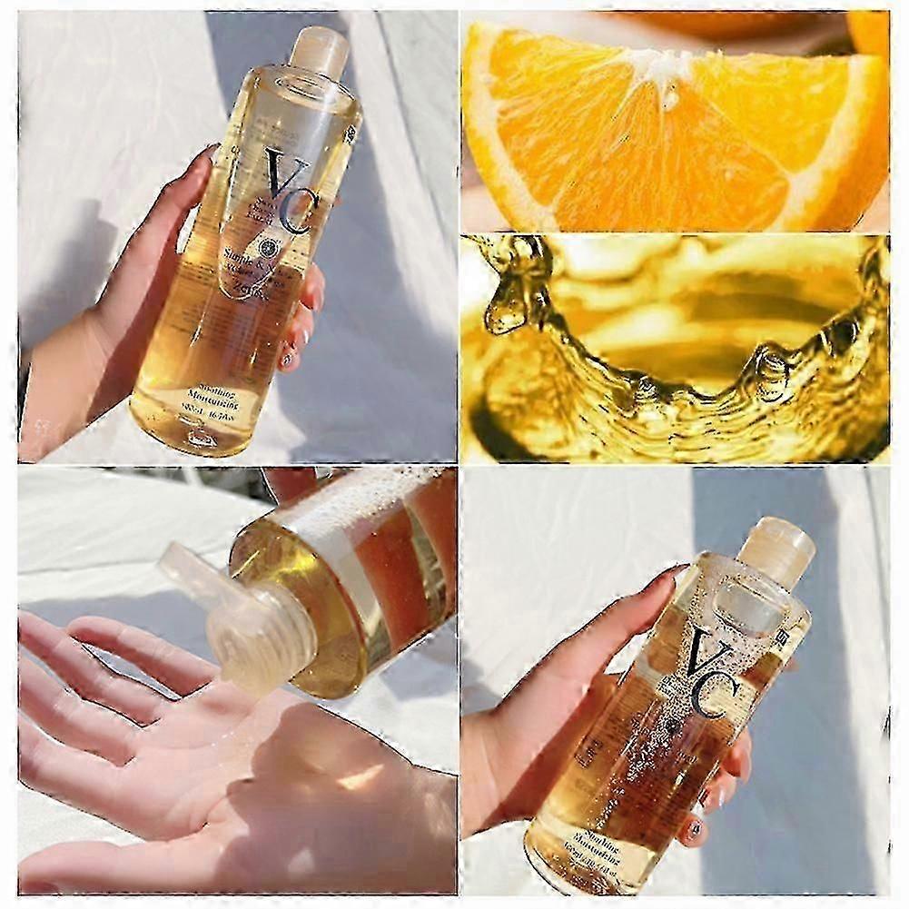 Koreanischer Gesichts-Vitamin-C-Hauttoner: Aufhellendes & Anti-Aging Tägliches Serum für einen strahlenden Teint, Feuchtigkeitsspendende Essenz, 120ml