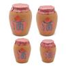 Miniature Liquor Jar Chinese Style Mini Decorative Wine Jar Model Toy DIY 1/12 Dollhouse Kitchen Dining Room Table Decoration Accessories