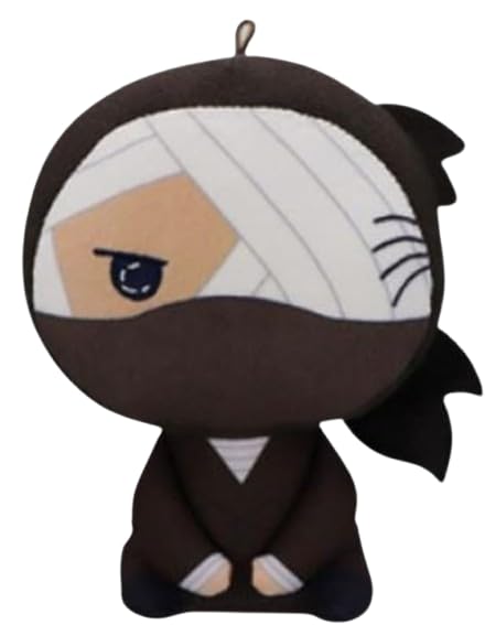 

Nintama Rantaro the Movie: Dokutake Ninja Corps Strongest Strategist Mochipiko Plush Toy, 3rd Edition, Approx. 15cm, Single Item: Zado Konnamon