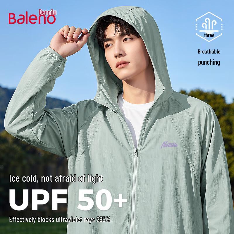 Baleno Men s Hooded UV Protection Jacket 3XL