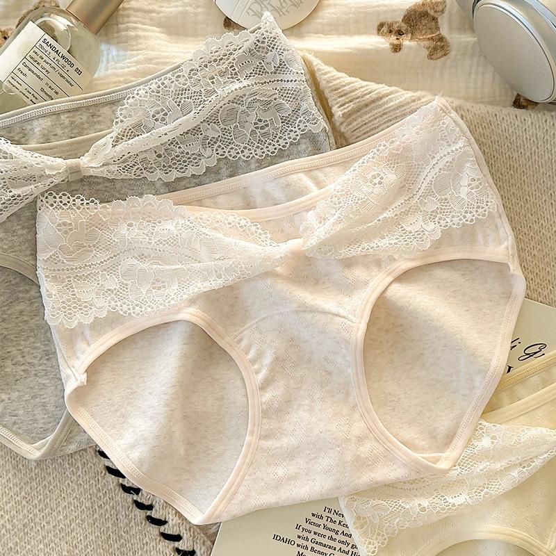 

Ladies Spring Summer New Style Pure Desire Sexy Lace Extension Crotch Waist Triangle Briefs XL цвітіння вишні, рожевий колір