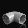 1-20PCS 20-50mm Blue PVC Elbow Water Pipe Fittings 90°  Water Right Angle Bend Joint Fish Tank Fittings
