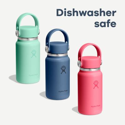 Micro Hydro Stainless Steel Insulated Water Bottle 200ml White