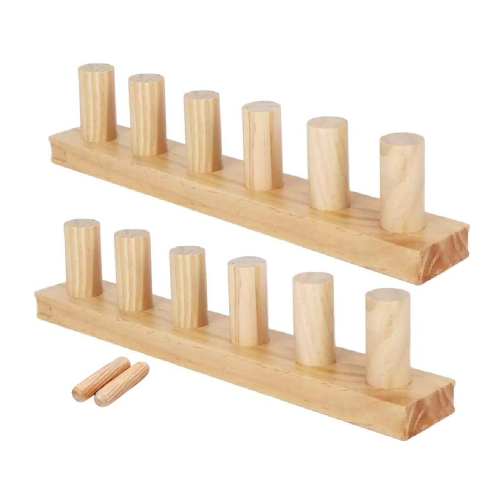 Chunky Blanket Loom Women Portable Weaving Loom Wooden Loom Frame for Hand Crochet Hobbyist Adults DIY Lovers Beginner Friendly