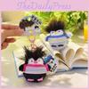 Penguin Plush Keychain With Embroidered Details For Cute Bag Accessory And Daily Use