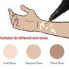 Vitiligo Leukoderma Cover Pen wasserdicht Concealer Flüssigkeit Frauen Männer Gesichtsverfärbung Haut Vitiligo Make-up