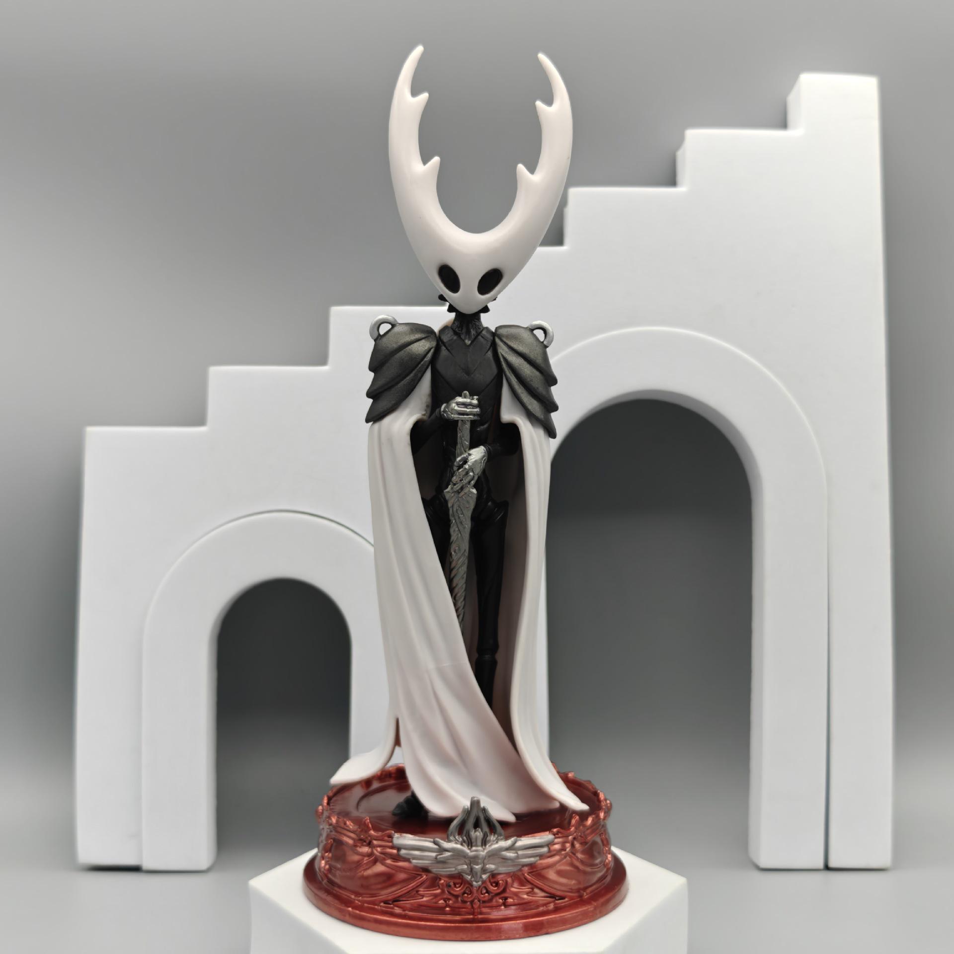 Three Musketeers & Hollow Knight Figurines: Knight, King, Wasp, Woman, Little Knight & Quirrel Models