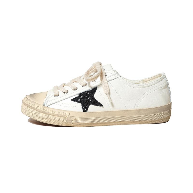 Star Sports Board Shoes Women's Old Small Dirty Shoes 2025 Spring and Summer New Small Man Height Increase Casual Versatile Dirty Shoes