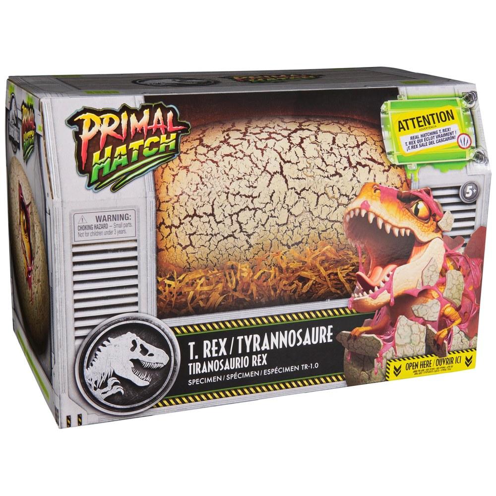 Primal Hatch Jurassic World Interactive T-Rex Dinosaur Egg Toy