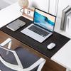 Faux Leather Desk Pad, Waterproof Non-slip Extended Gaming Mousepad, Large Keyboard Writing Mat Desktop Protector for Home Office