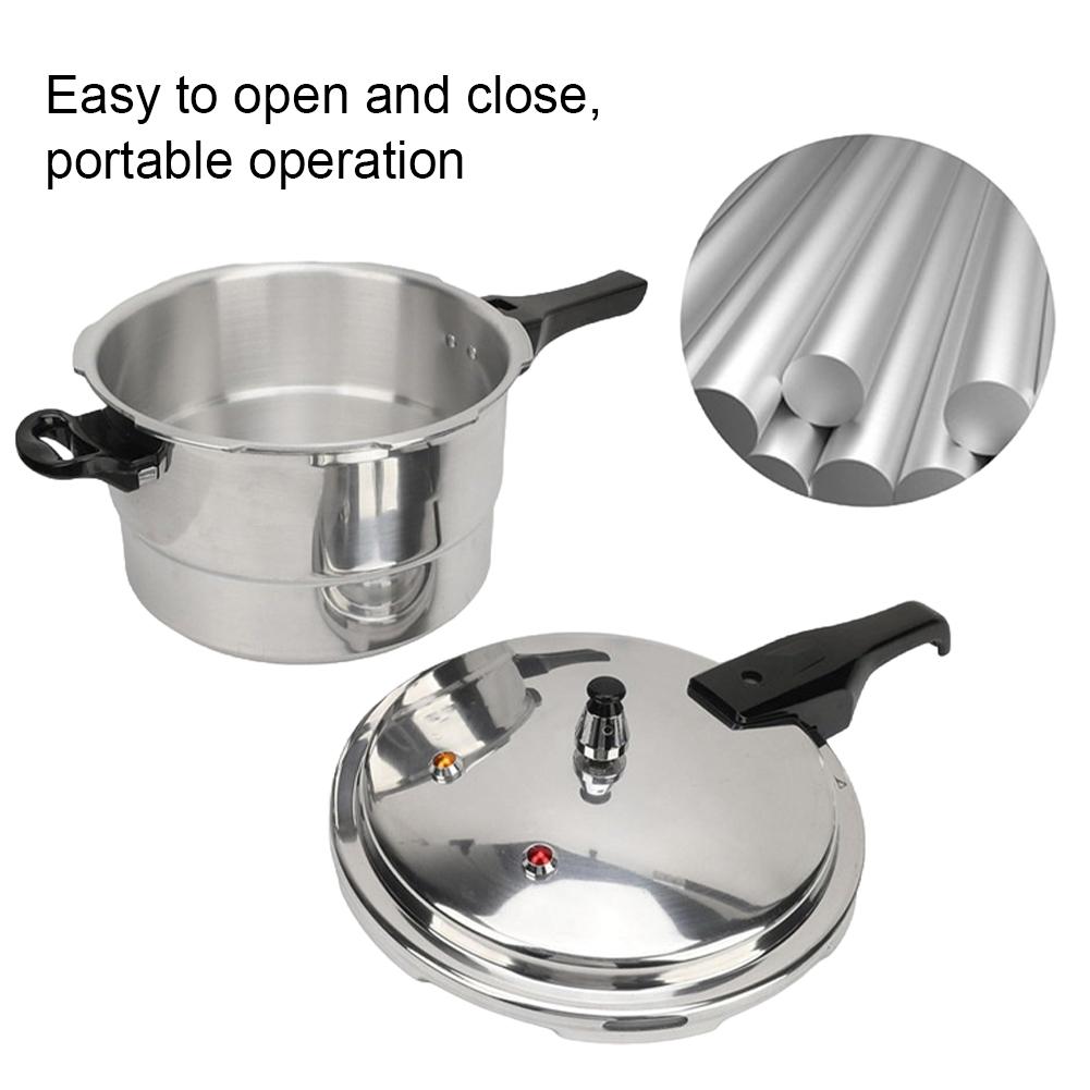 Pressure Cooker with Steaming Plate Small Pressure Cooker Household Stovetop Pressure Canner for Gas Stove Induction Cooker