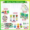 166 Pcs Soccer Party Favors for 12 People Party Supplies with Cup Straw Stress Ball Keychain Sticker Silicone Wristbands Whistle Goodie Bags for Kids