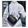 Bolso de Hombro para Hombre Gran Capacidad PU Portátil Cruzado Antisalpicaduras Función Negocios Ocio