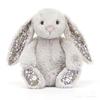 Lange Ohren Kaninchen Plüschtier 31cm Grau Weiches Kuscheltier Geschenk