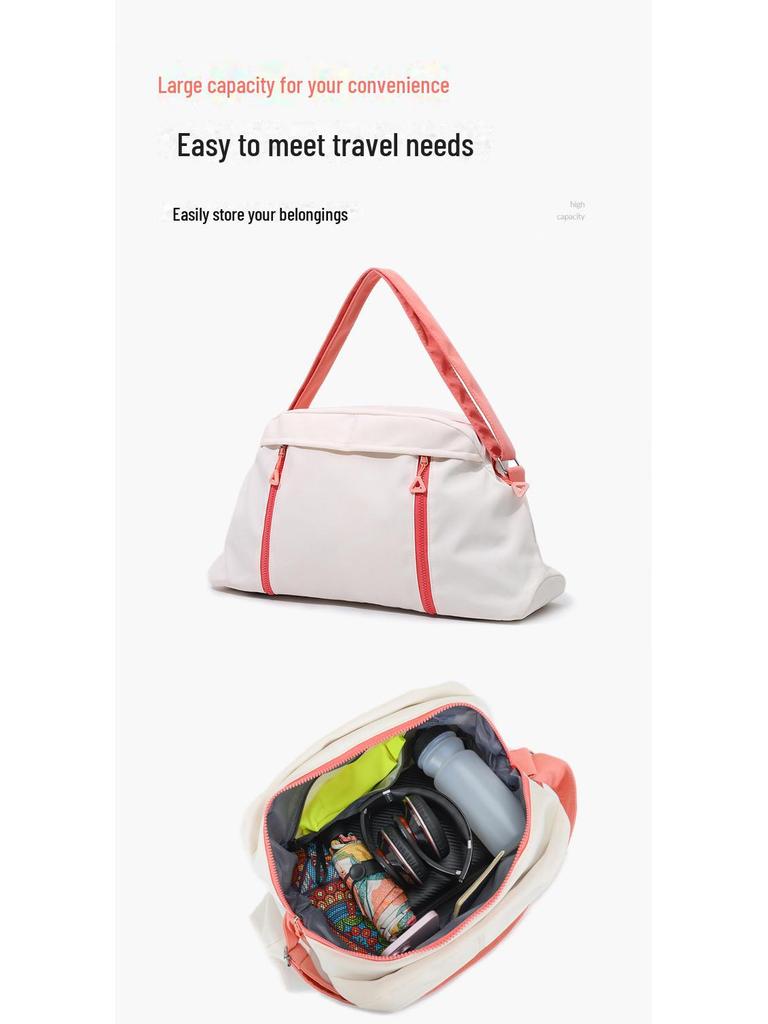 Reise- & Sporttasche: Trocken-/Nasstrennung, Trolley-kompatibel, Perfekt für Freizeit- und Geschäftsreisen im Freien, Schulter- und Crossbody-Optionen