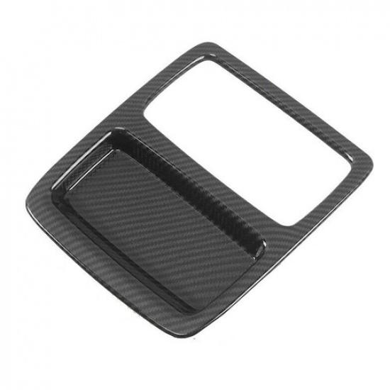 Fits Honda Accord 2018-21 Carbon Fiber HQ Rear Seat Water Cup Holder Cover Trim
