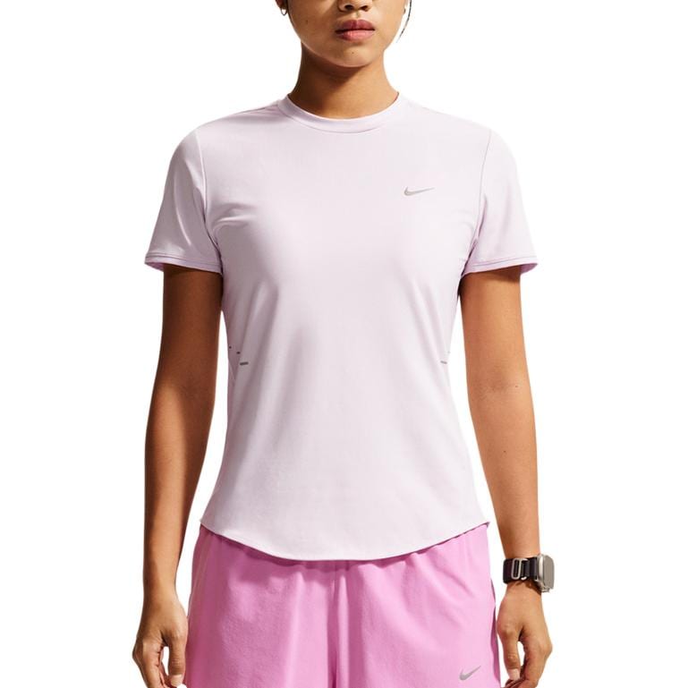 Nike T Shirts Women's Pink Crew Neck Moderate HM9699-583