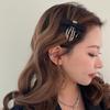 Cloth Ghost Claw Hair Clip Headwear Halloween Hairpin Retro Bow Knot Hair Clip  Back Head
