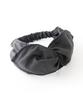 VINGTAINE Wired Adult Hair Lightweight Easy Hair Hair Turban for Hairband, Accessory, Ribbon, Styling, Women, H7889-CGY