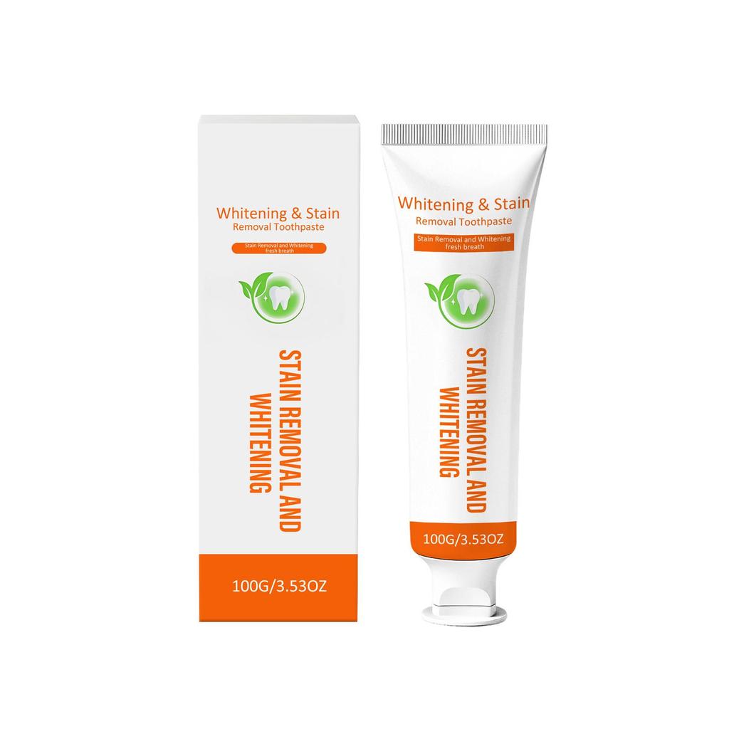 AMZ Dentifricio Delicato Per Alito Fresco Idrossiapatite Silice Idrata Rimuovi Macchie Dentali Igiene Orale Quotidiana 100g