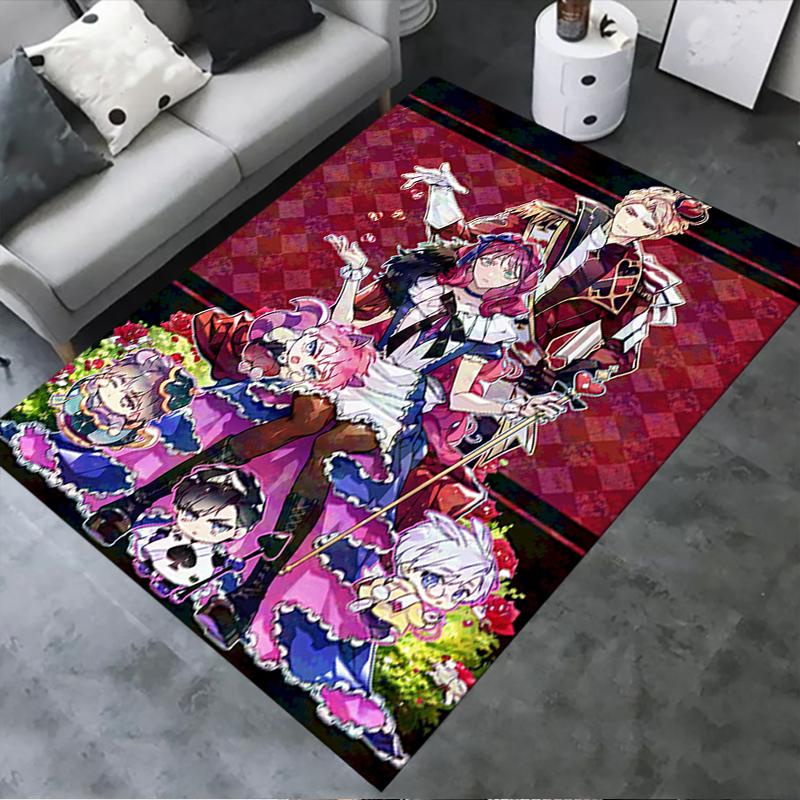 

2025 New Villains Manhwa Carpet Rug for Living Room Bedroom Home Sofa Decoration,Kids play Non-slip Floor Mat243 40x60cm( 15x23in )